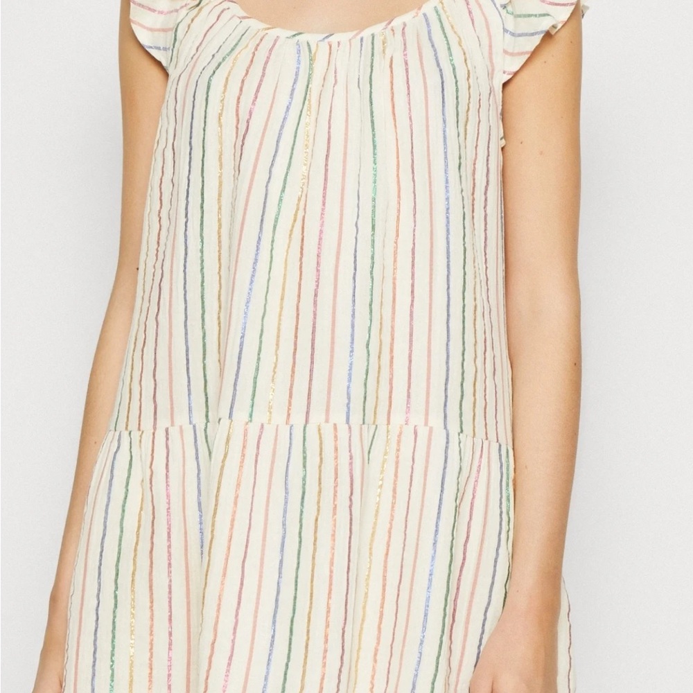 GAP Multicolor Striped Dress